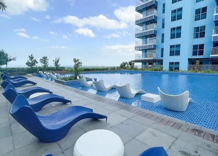 Stunning 2br Across Okada With Sunset View *